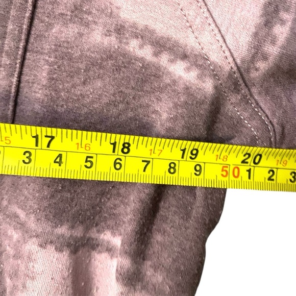 32 Degrees Heat Women's Purple Plaid Button-Down Shacket Cozy Knit Fleece S - Picture 6 of 6